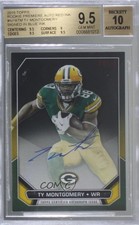 2015 Topps Rookie Premiere Red 4/10 Ty Montgomery BGS 9.5 GEM MINT Auto s6i