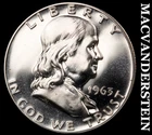 1963 Franklin Half Dollar- Silver- Choice Gem Proof Luster No Reserve #J2340