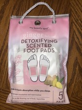 My Beauty Spot GINGER Detoxifying Scented Foot Pads, 5 Pairs, FREE SHIPPING