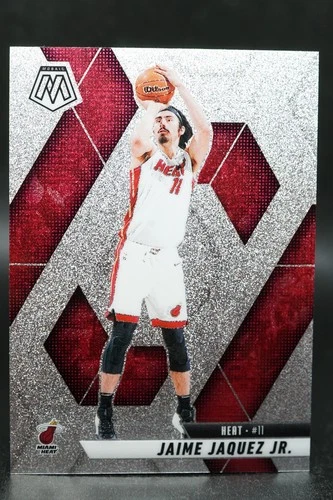 2024-25 NBA Panini Mosaic #21 Jaime Jaquez Jr Silver Glitter Prizm INVEST