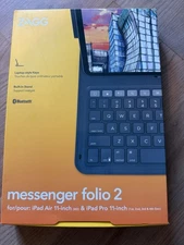 ZAGG Messenger Folio 2 Keyboard Case for Apple iPad 11" A16 2025 Model