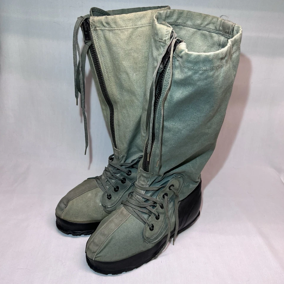 Botas militares de EE. UU. clima frío extremo N-1B Mukluk especificaciones Mil-B-6362F talla pequeña Foto 3 de 4