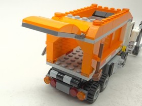 Lego City 60118 Garbage Truck  Trash Dumpster Sanitation Unused Stickers RETIRED