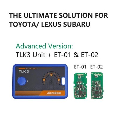 EONEBOSS TLK3 for Toyota Smart Key Identification/AKL Data Capture/Keys Unlo-ck