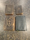 Lot Of (4) Old German Bibles — photo 1