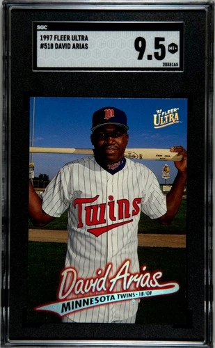 1997 Fleer Ultra David Arias Ortiz #518 SGC 9.5