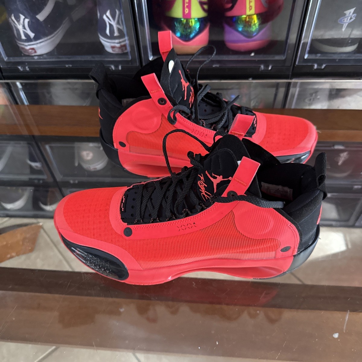 Size 12 - Air Jordan 34 XXXIV Infrared 23 | eBay