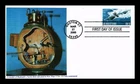 NAVY SUBMARINES CENTENNIAL FIRST DAY ISSUE BUSHNELL TURTLE GG CACHET US COVER
