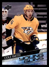 2020-21 Upper Deck #481 Cole Smith Young Guns RC