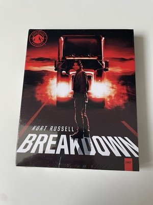 BREAKDOWN / US Blu-ray / Paramount Presents / Slipcover / NEW SEALED / OOP