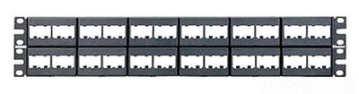 Panduit CPP48WBLY 48pt Patch Panel 12 Factory Inst Cffp4