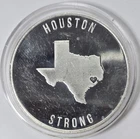 2018 1oz. .999 Silver Houston, TX Strong Hurricane Harvey Relief Fund Round