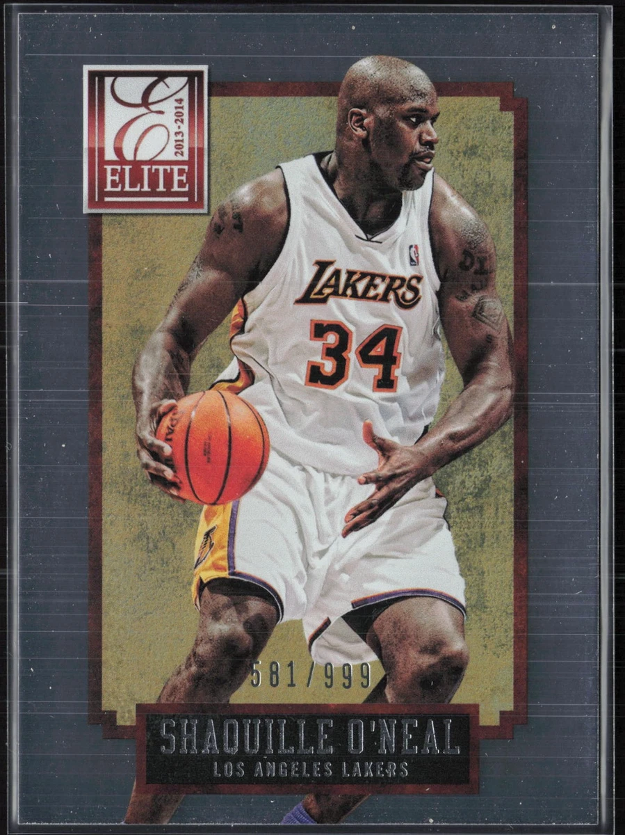 Panini Shaquille O'Neal Basketball 2013-14 Season Sports Trading