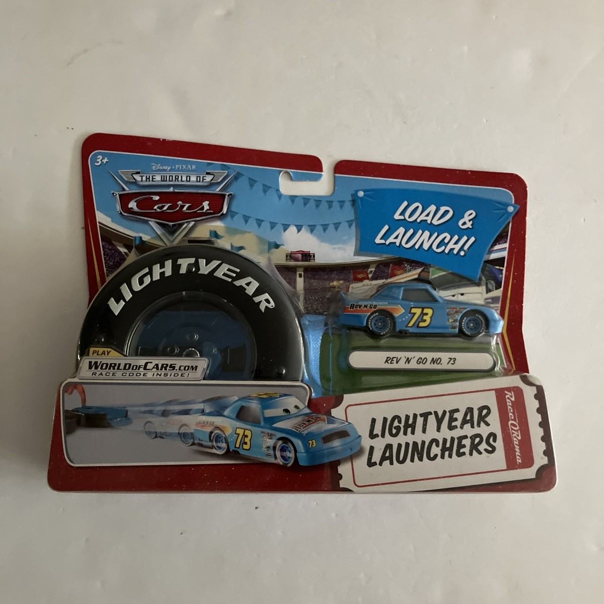 Disney Pixar Cars Lightyear Launchers Rev 'N' Go No. 73 | eBay