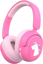 Kids Bluetooth Headphones, Wireless Kids Headphones with 75/85/94Db Volume Limit