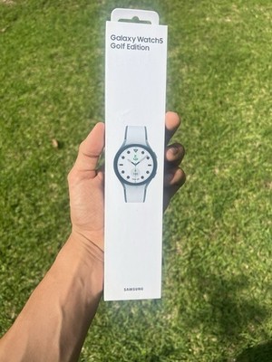 Samsung Galaxy Watch 5 Golf Edition SM-R900 40mm Gray Aluminum Case - New Sealed