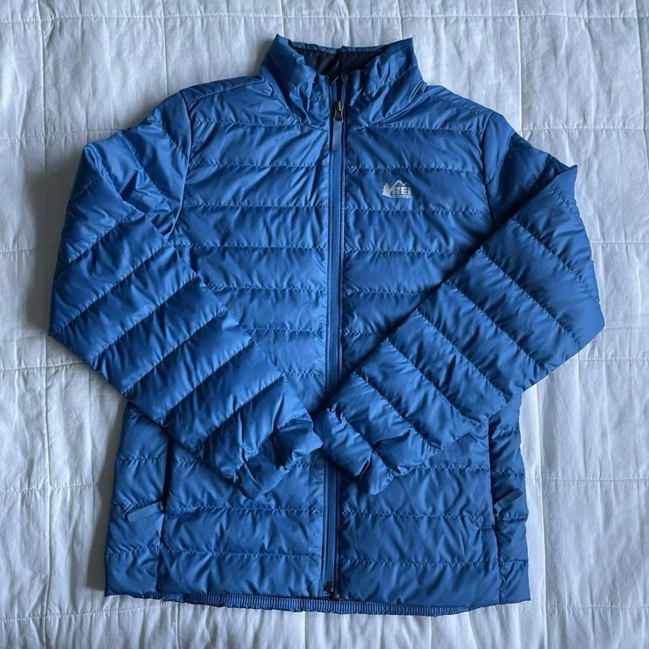 REI Co-op Kids Blue Puffer Jacket - L (14-16)