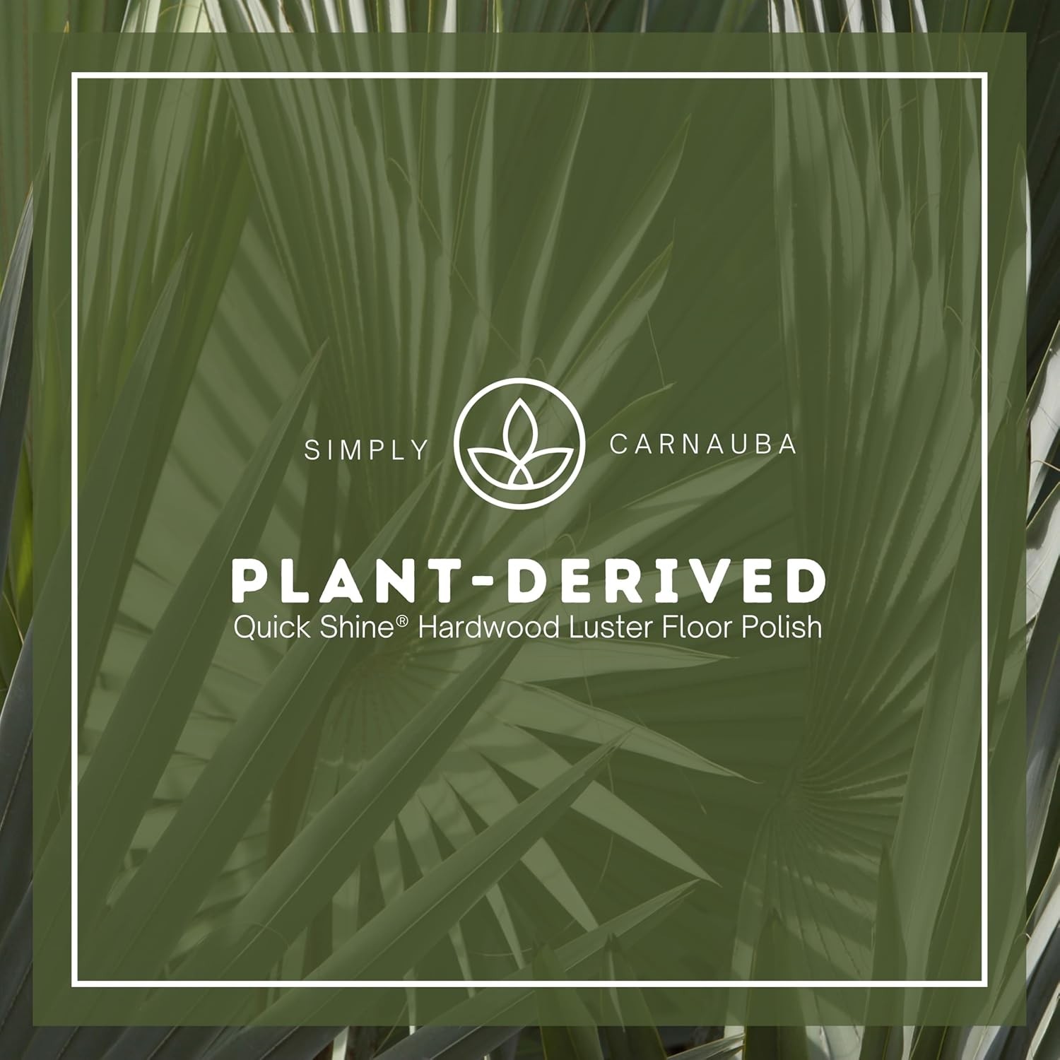 Quick Shine Hardwood Floor Luster-Polish 27oz | Plant-Derived w/Carnauba | Safer