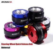 Runsco Racing Style Quick Release Steering Wheel Hub Adapter & Boss Kit