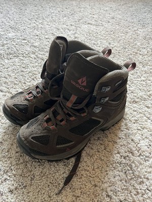 Vasque 7190 Breeze Men's Brown Hiking Boots US 7.5 Outdoor Trail