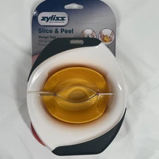 Slice & Peel 3-in-1 Mango Slicer, Peeler & Pit Remover Tool - Mango Cutter NEW
