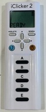 iClicker 2 Student Interactive Classroom Response Remote Control LCD Screen