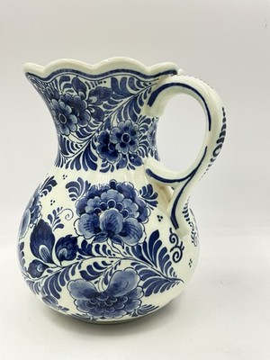 Vintage Delft Blauw RAM 302 handbemalte Kanne Z2