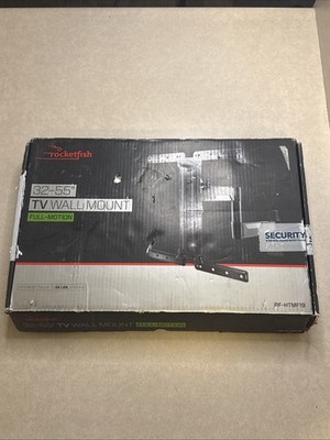 Rocketfish Full Motion TV Wall Mount 32-55 Inch TVs Black