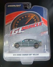 Green Light 1:64 Green Light Muscle Series 28 2016 Dodge Charger SRT Hellcat RAW
