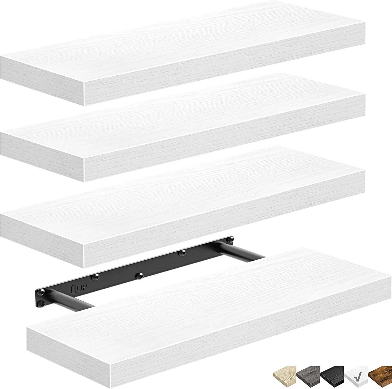 Floating Shelves Wall Bathroom Shelf Bedroom Kitchen Living Room Farmhouse Small