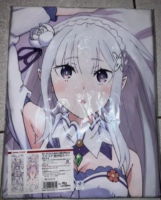 Re:ZERO Starting Life in Another World Emilia Official Pillow Cover 160×50 anime