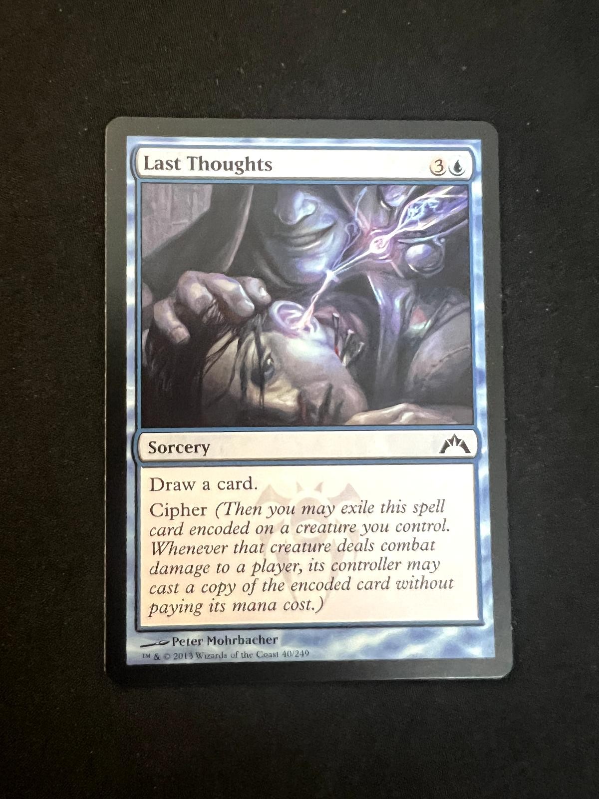 Last Thoughts 40 C Gatecrash Magic: The Gathering LP
