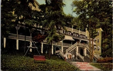 Pequea Creek Pennsylvania Pa. River View Hotel Postcard c1912