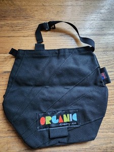 Organic Climbing Lunch Bag Chalk Bucket New Black 11x10x7 