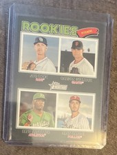 2026 TOPPS HERITAGE GRAY ROOKIES PITCHERS JOE ROCK/SEYMOUR/ALVARADO/RANGEL