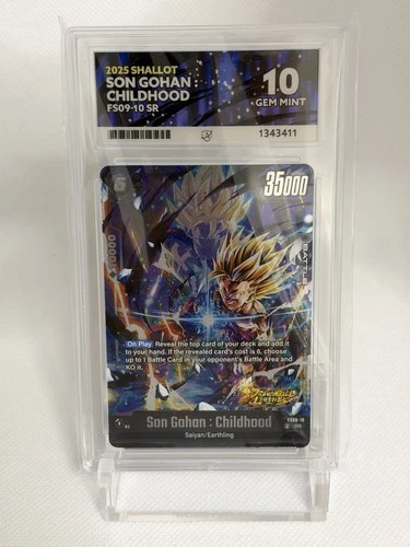 Dragon Ball Super Fusion World FS09-10 Son Gohan Childhood 2025 Shallot ACE 10