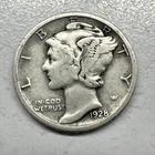 1928 MERCURY SILVER DIME ACTUAL COIN Get More Today & Save Shop Here Buy Here