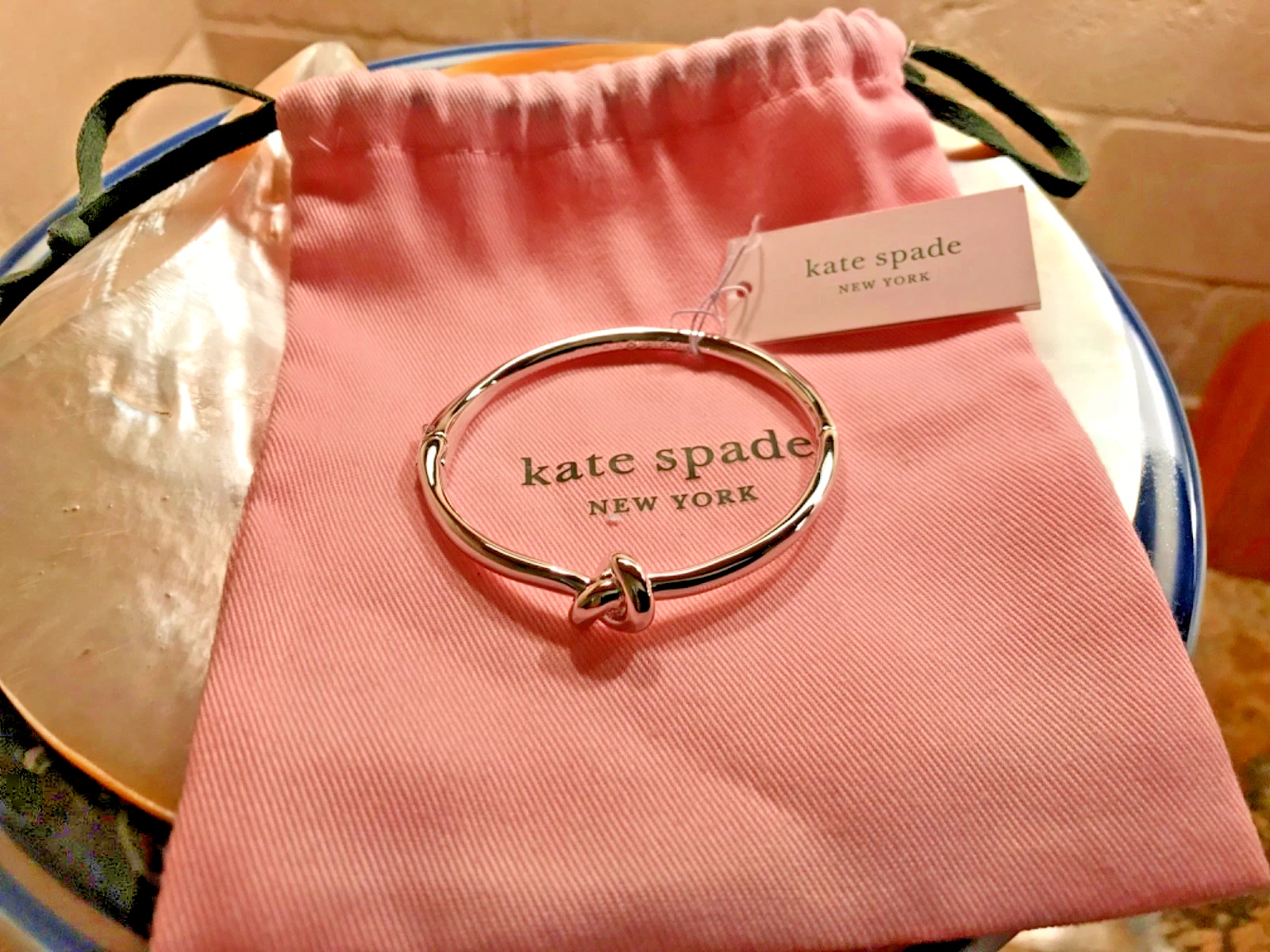 Bracciale Kate Spade Nodo di Marinaio Argento