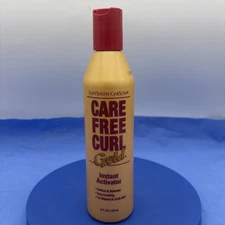SoftSheen Carson Care Free Curl Gold Hair Instant Activator 8 fl oz 60% Full