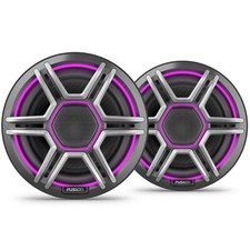 Fusion 010-02918-13 7.7" LED Marine Apollo Speakers with Sports Gray Grilles