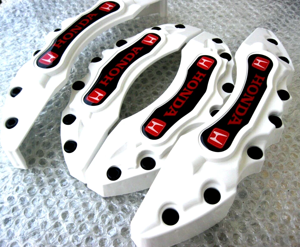 4PCS Universal Brake Caliper Covers Front & Rear Sport Style Tuning Upgrade Kit - Image 2 of 4