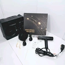 Nicebay By Whall DW-9041 Black 110000RPM Ultra High Speed BLDC Ionic Hair Dryer