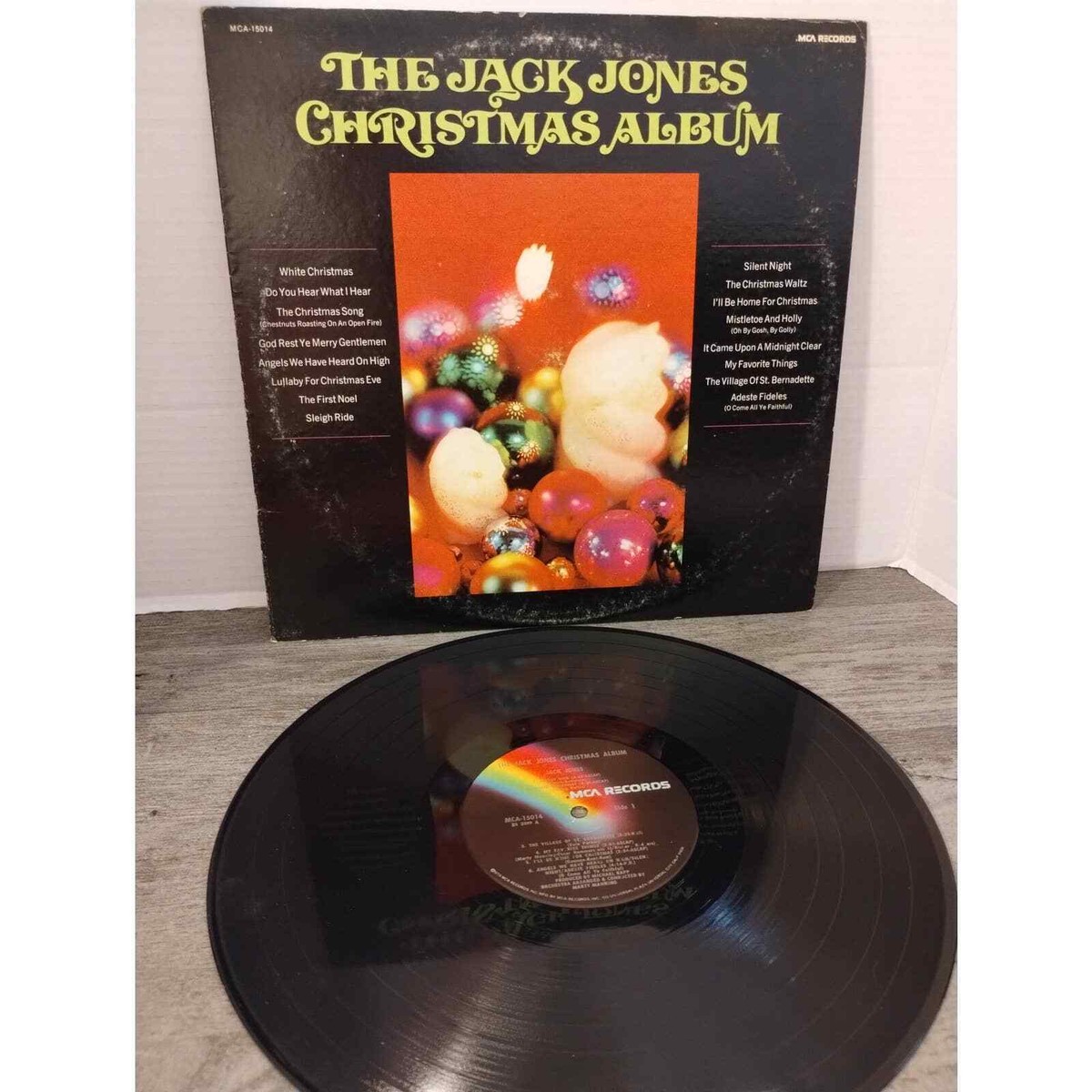 JACK JONES THE JACK JONES CHRISTMAS Album1974 MCA15014