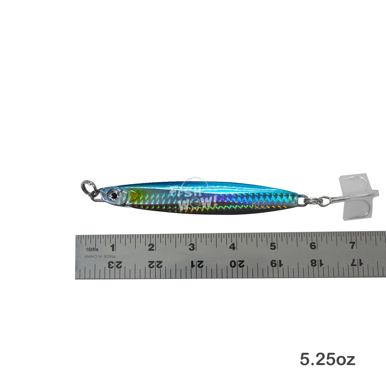 20pcs 150g colt sniper Fishing Vertical jig 5.25oz MUSTAD Treble Hook Blue Silve - Image 2