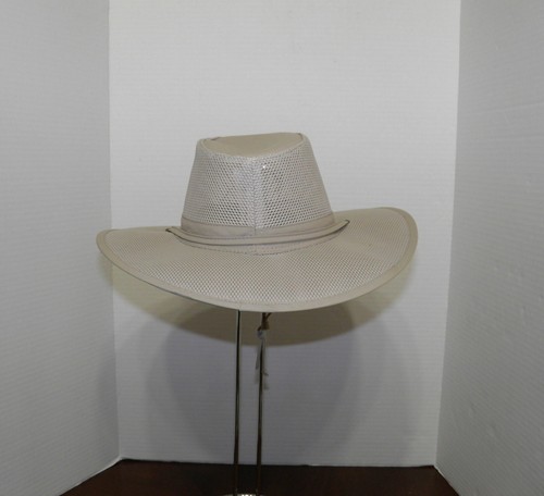 Stetson “No Fly Zone” Hat - Safari / Cabana / Aussie Outback Style – Men’s S/M - Picture 7 of 10