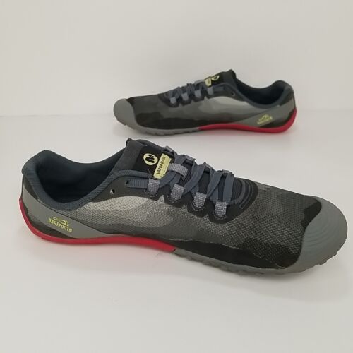 Merrell Vapor Glove 4 Minimalist Sneakers Running Shoes Men's size 8.5 Gray - Picture 4 of 12