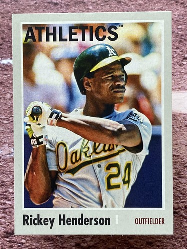 2024 Topps Archives Rickey Henderson #113 Oakland Athletics - Bild 1 von 2