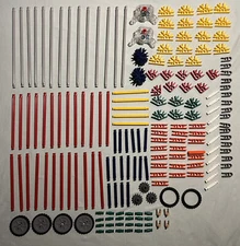 Vintage 1996 K’nex Thunder Raceway Set 196 Pieces 92% Complete Track Cars