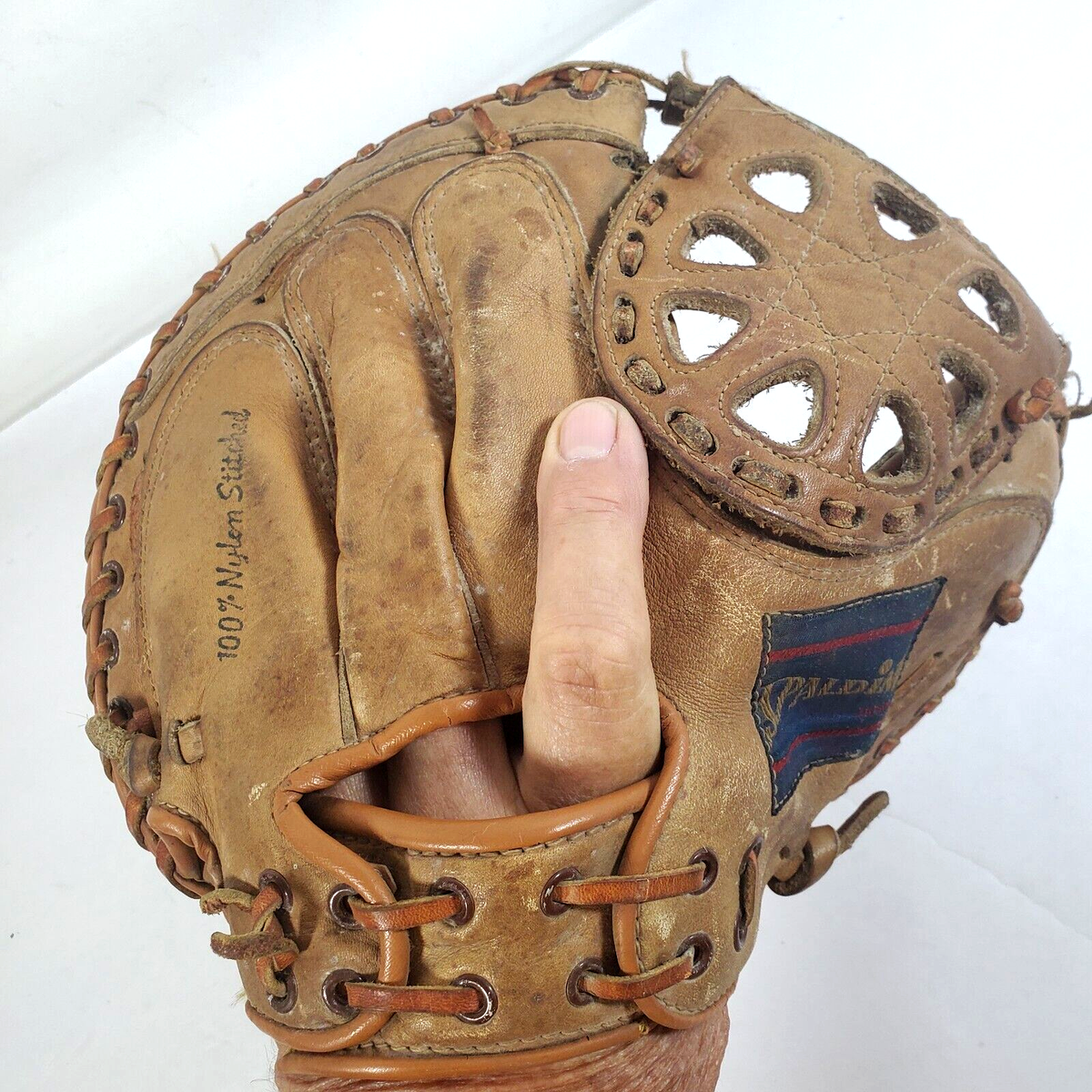 Vtg Spalding 42-793 J C Martin Chicago White Sox Catchers Mitt