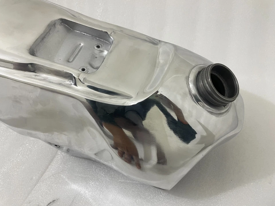 Yamaha YZ250 YZ 250 1988 aleación de aluminio pulido gas combustible tanque gasolina | apto para Foto 2 de 4